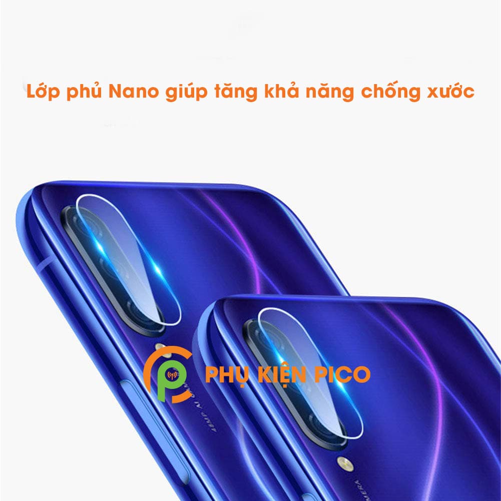 Miếng dán cường lực camera Xiaomi Mi CC9E chống xước bảo vệ camera - 6