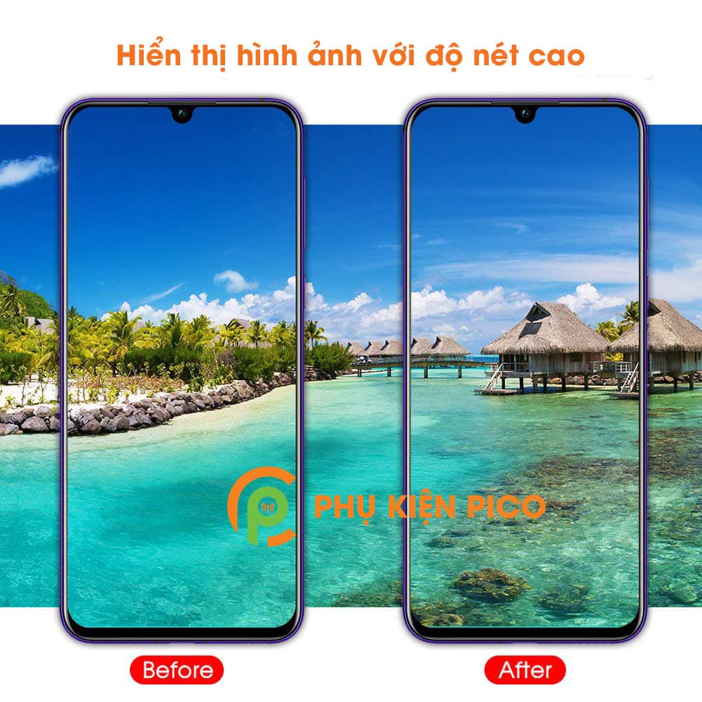 Miếng dán cường lực camera Xiaomi Mi CC9E chống xước bảo vệ camera - 4