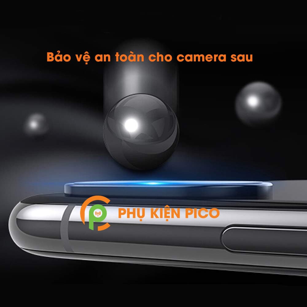 Miếng dán cường lực camera Xiaomi Mi CC9E chống xước bảo vệ camera - 3