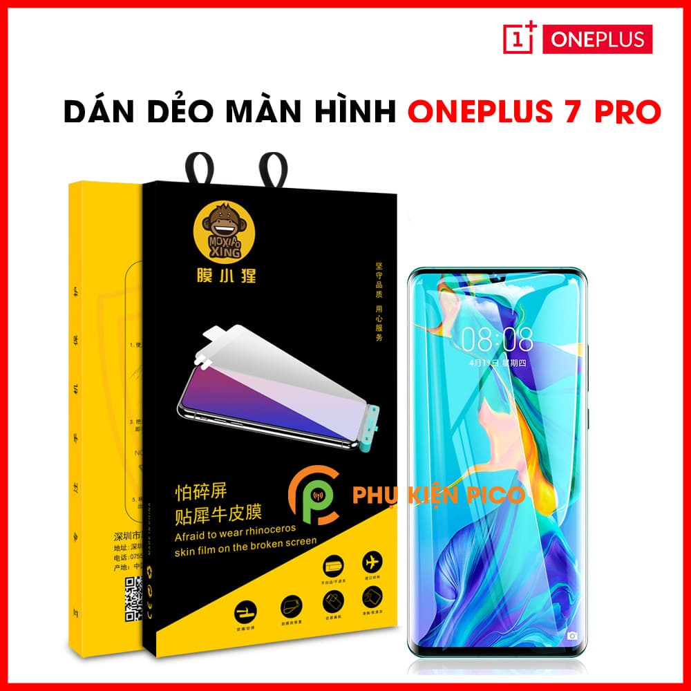 Dán màn hình Oneplus 7 Pro chính hãng Moxiao Xing