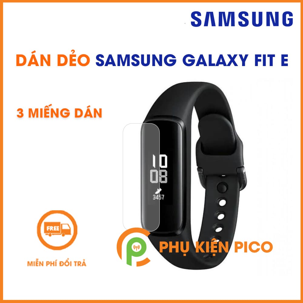 Bộ 3 miếng dán dẻo màn hình Samsung Galaxy Fit E full viền trong suốt