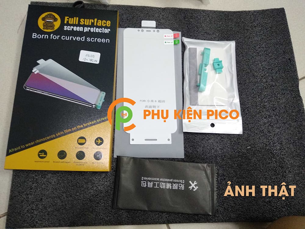 Dán dẻo màn hình Xiaomi Mi 8 chính hãng Moxiao Xing - 3