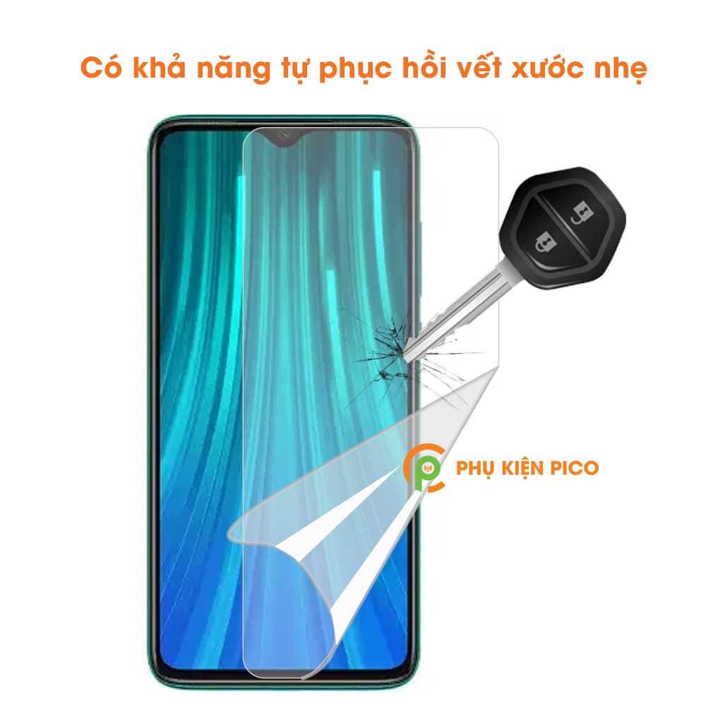 Dán màn hình Xiaomi Redmi Note 8 Pro PPF dẻo trong suốt full viền - 5