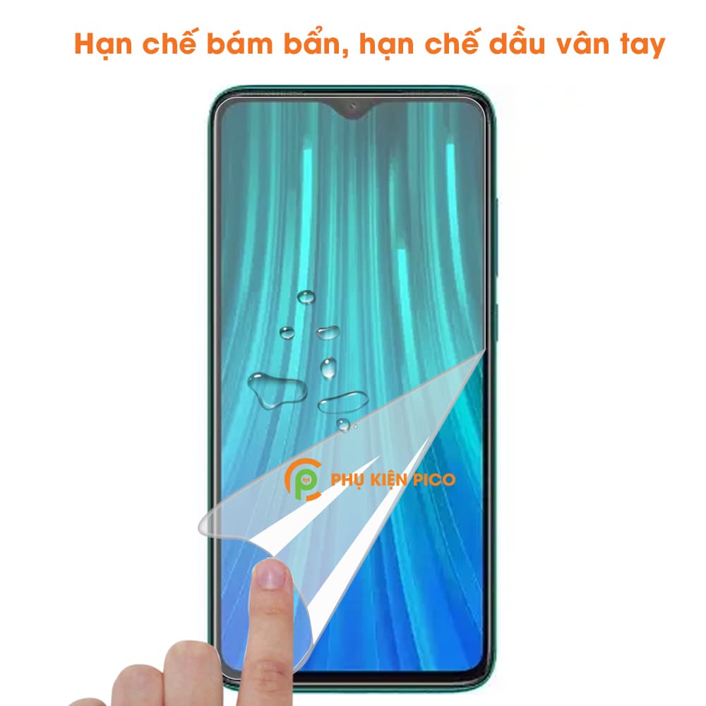 Dán màn hình Xiaomi Redmi Note 8 Pro PPF dẻo trong suốt full viền - 4