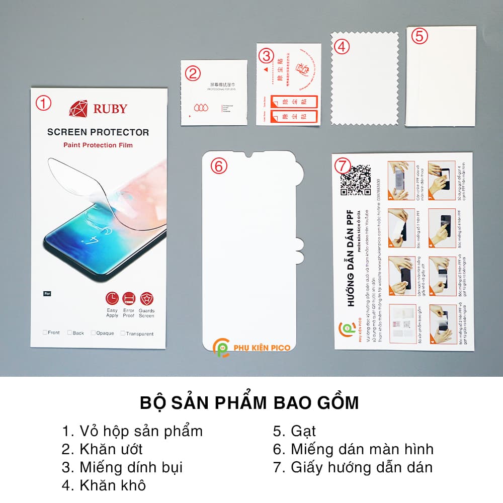 Dán màn hình Mi Note 10 Pro full màn dẻo trong suốt PPF tự phục hồi vết xước - 8