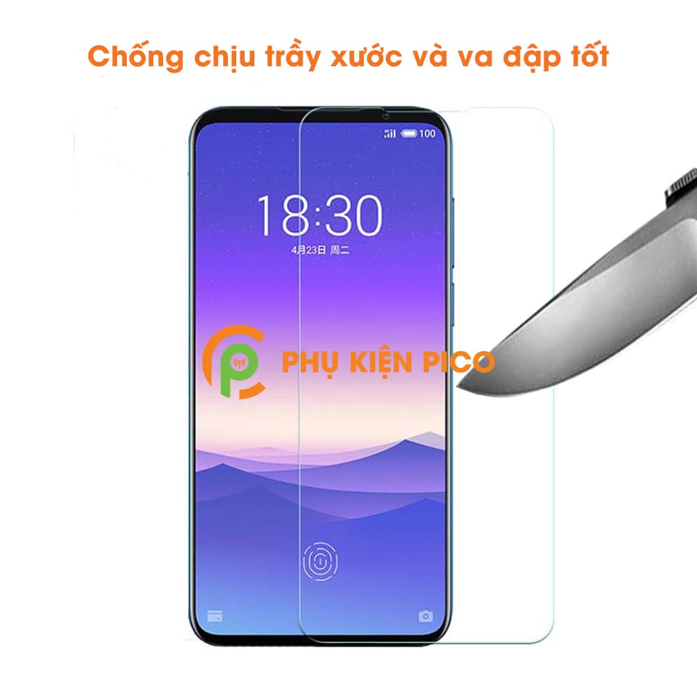 Kính cường lực Meizu 16s trong suốt độ cứng 9H - 4