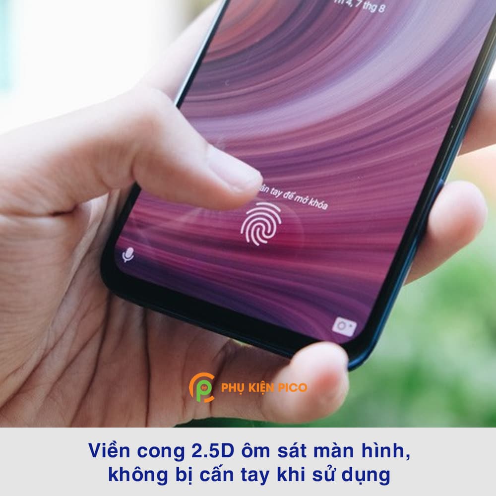 Kính cường lực Vsmart Live full màn hình viền đen siêu mỏng độ cứng 9H - 3