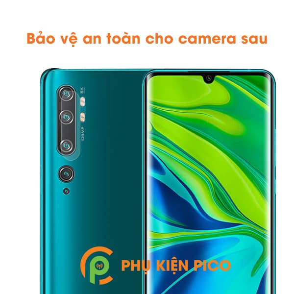 Dán camera Xiaomi Mi CC9 Pro chống xước bảo vệ camera - 3