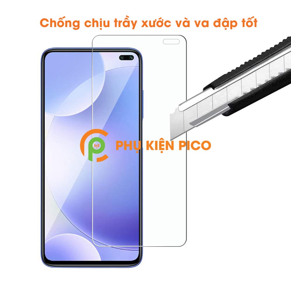 Kính cường lực Xiaomi Redmi K30 trong suốt full màn hình độ cứng 9H - 4