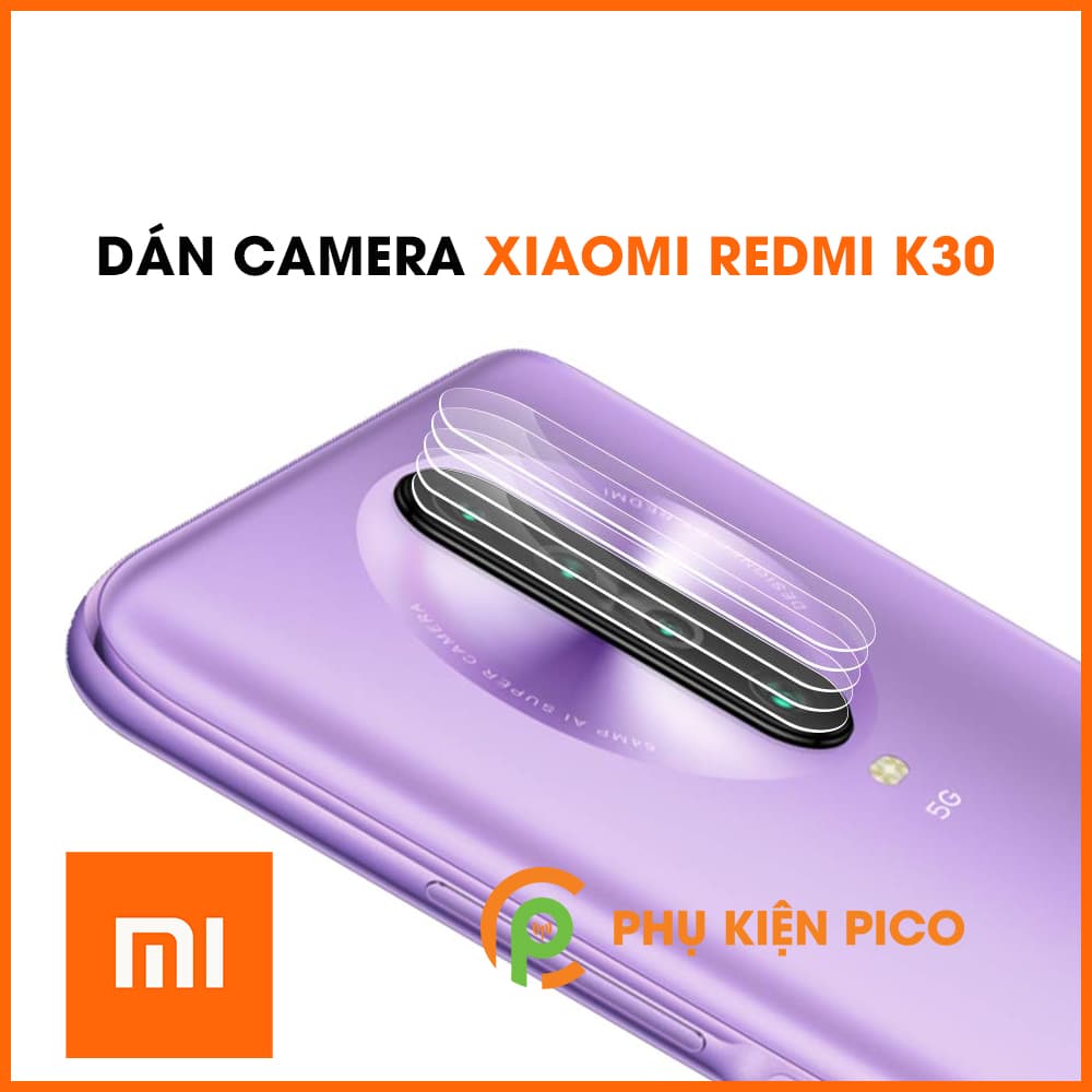 Dán camera Xiaomi Redmi K30 chống xước bảo vệ camera