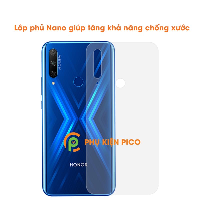 Dán màn hình Honor 9x và dán lưng Honor 9x dẻo trong suốt cao cấp PPF Combo2 - 3