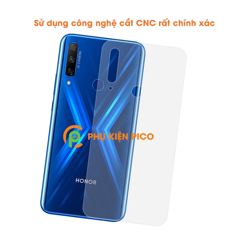 Dán màn hình Honor 9x và dán lưng Honor 9x dẻo trong suốt cao cấp PPF Combo2 - 4