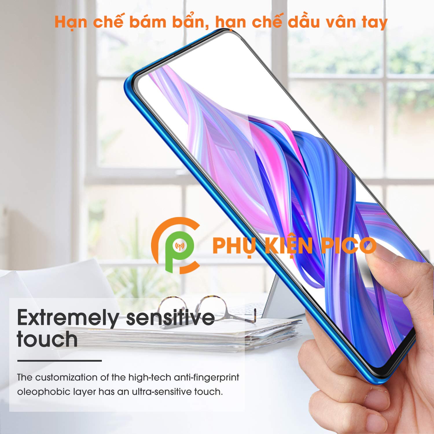 Dán màn hình Honor 9x và dán lưng Honor 9x dẻo trong suốt cao cấp PPF Combo2 - 6