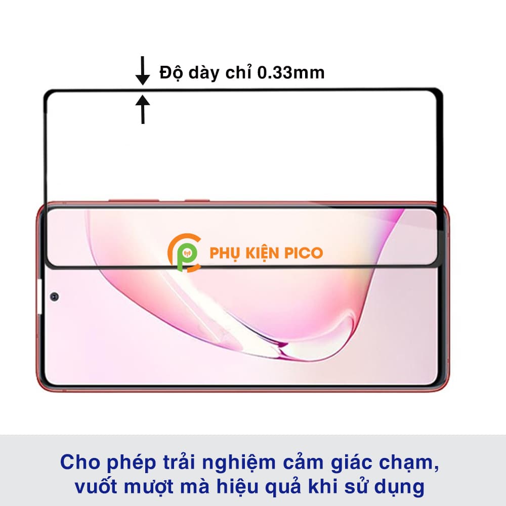 Cường lực Samsung Galaxy Note 10 Lite full màn hình viền siêu mỏng - 7
