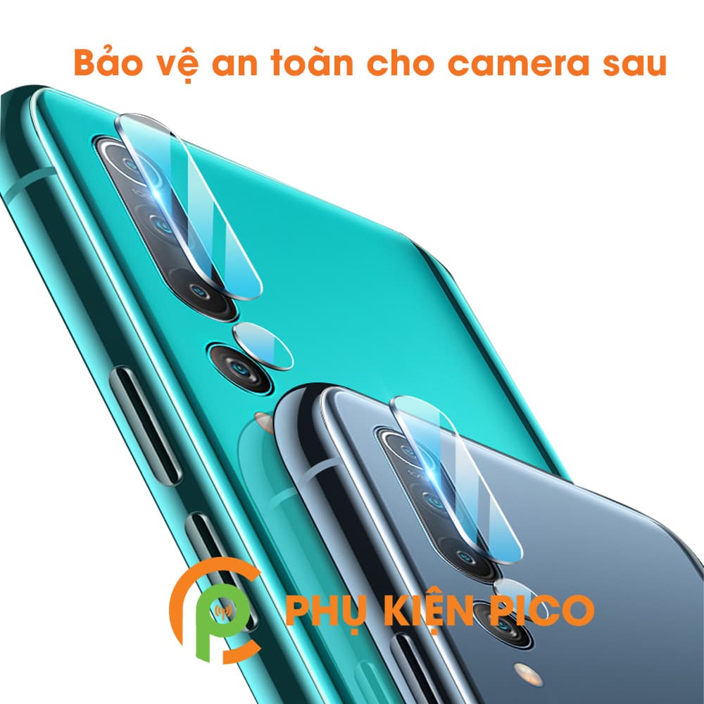 Dán camera Xiaomi Mi 10 trong suốt chống xước bảo vệ camera - 4