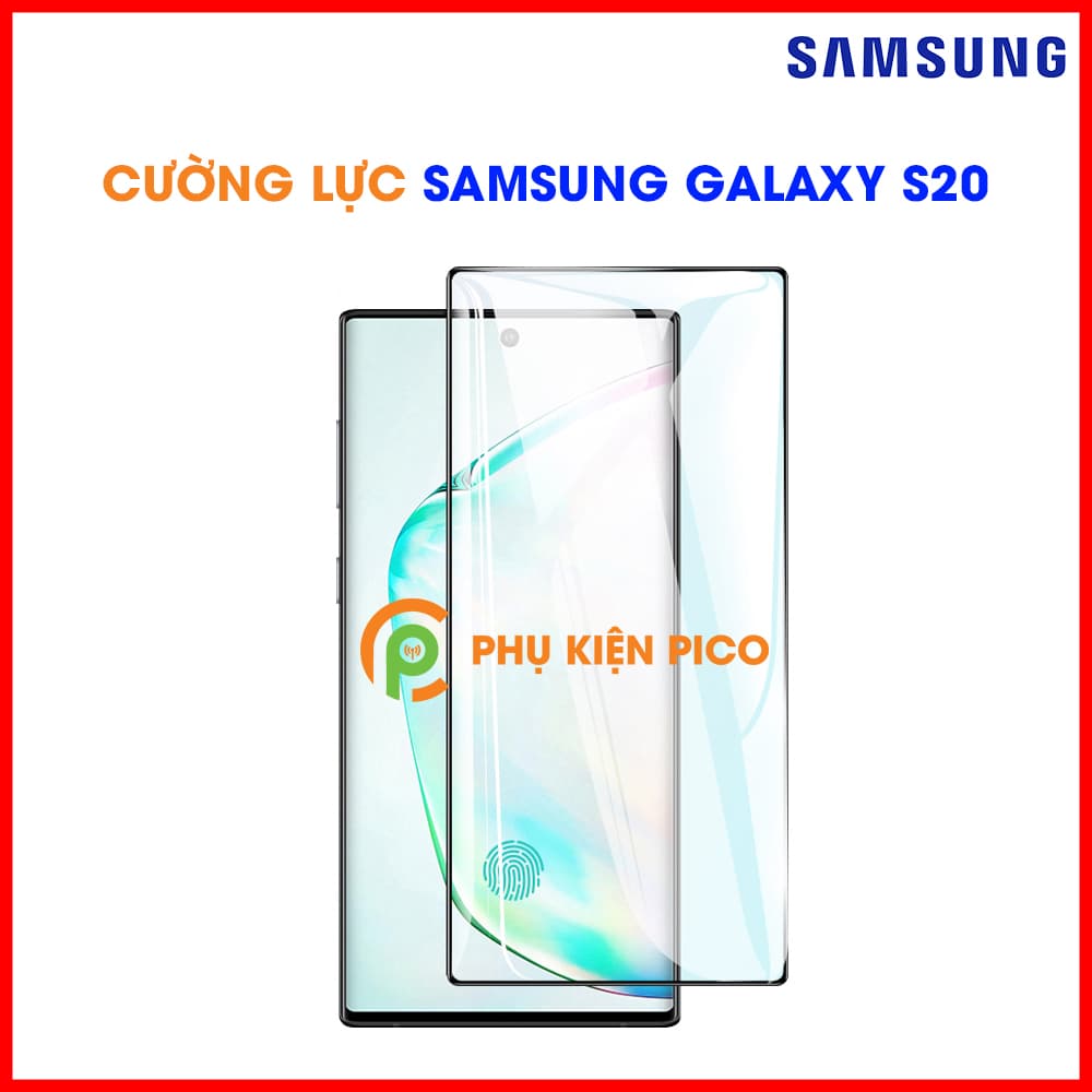 Kính cường lực Samsung Galaxy S20 viền siêu mỏng độ cứng 9H
