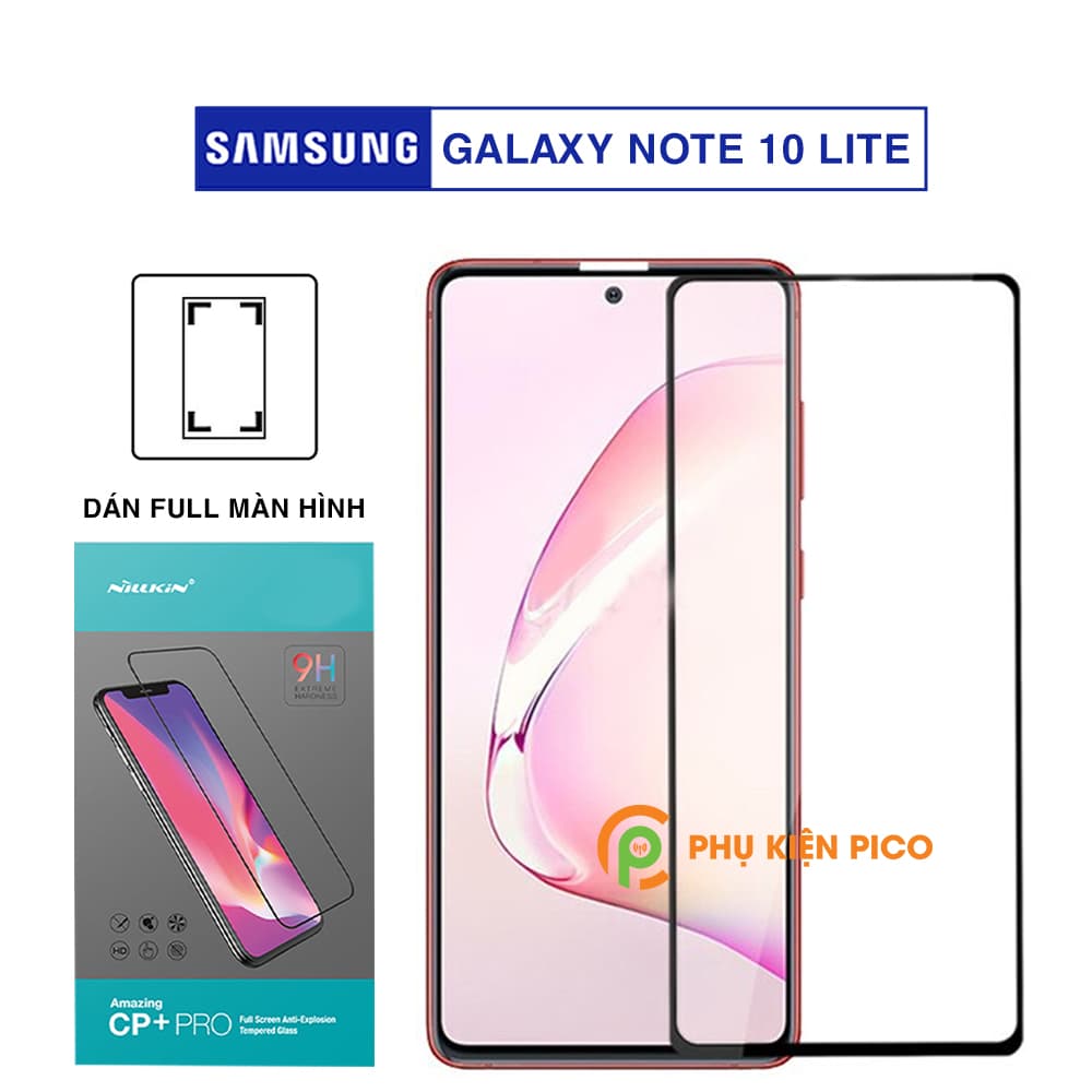 Cường lực Samsung Note 10 Lite chính hãng Nillkin Amazing CP+ Pro
