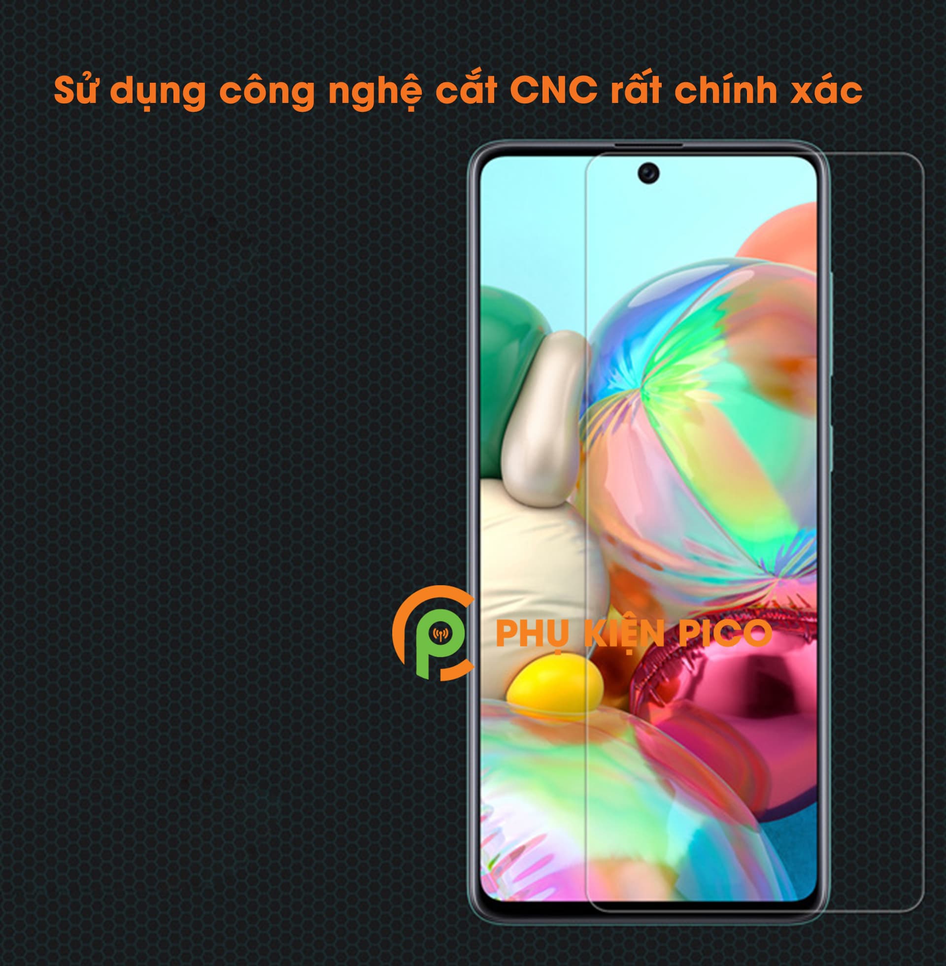 Cường lực Samsung Galaxy A71 trong suốt và Dán camera Samsung A71 combo2 - 6