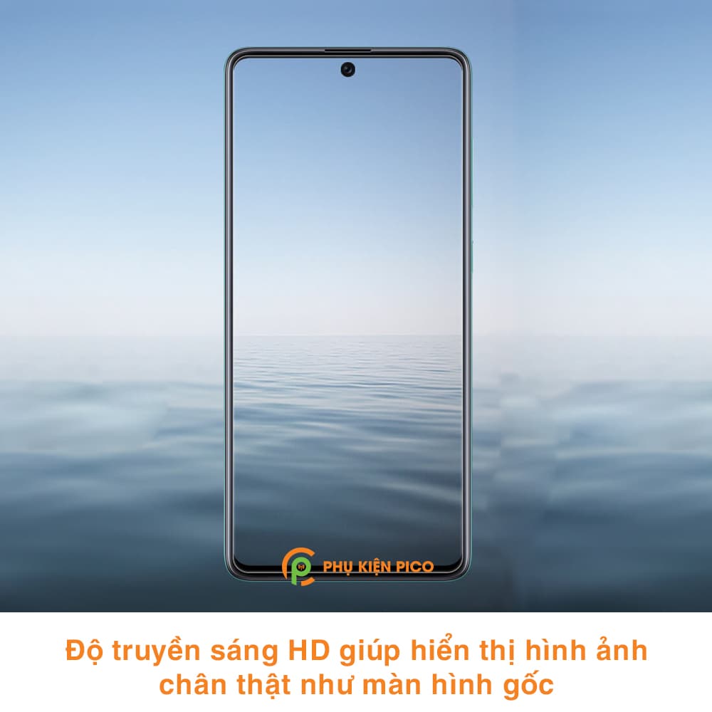 Kính cường lực Samsung A71 full màn hình hiển thị chính hãng Nillkin Amazing H trong suốt - 5