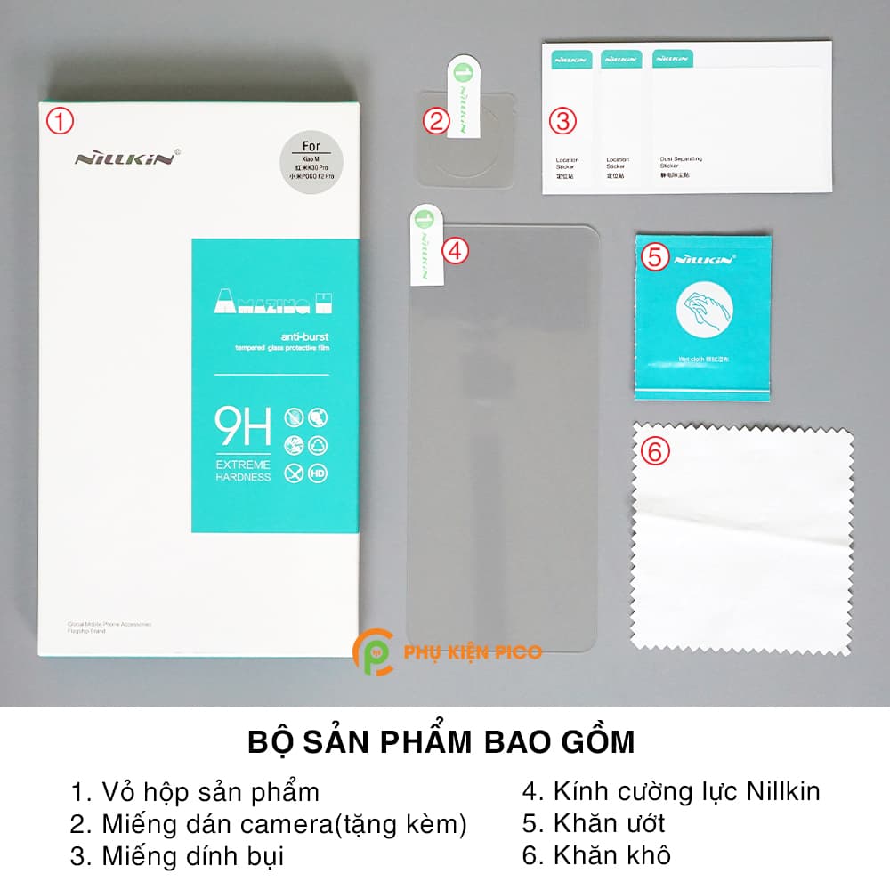 Kính cường lực Samsung A71 full màn hình hiển thị chính hãng Nillkin Amazing H trong suốt - 7