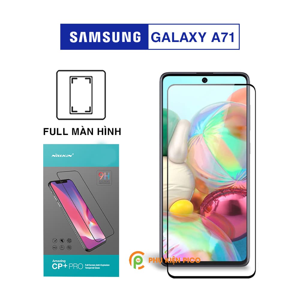 Kính cường lực Samsung Galaxy A71 chính hãng Nillkin Amazing CP+ Pro