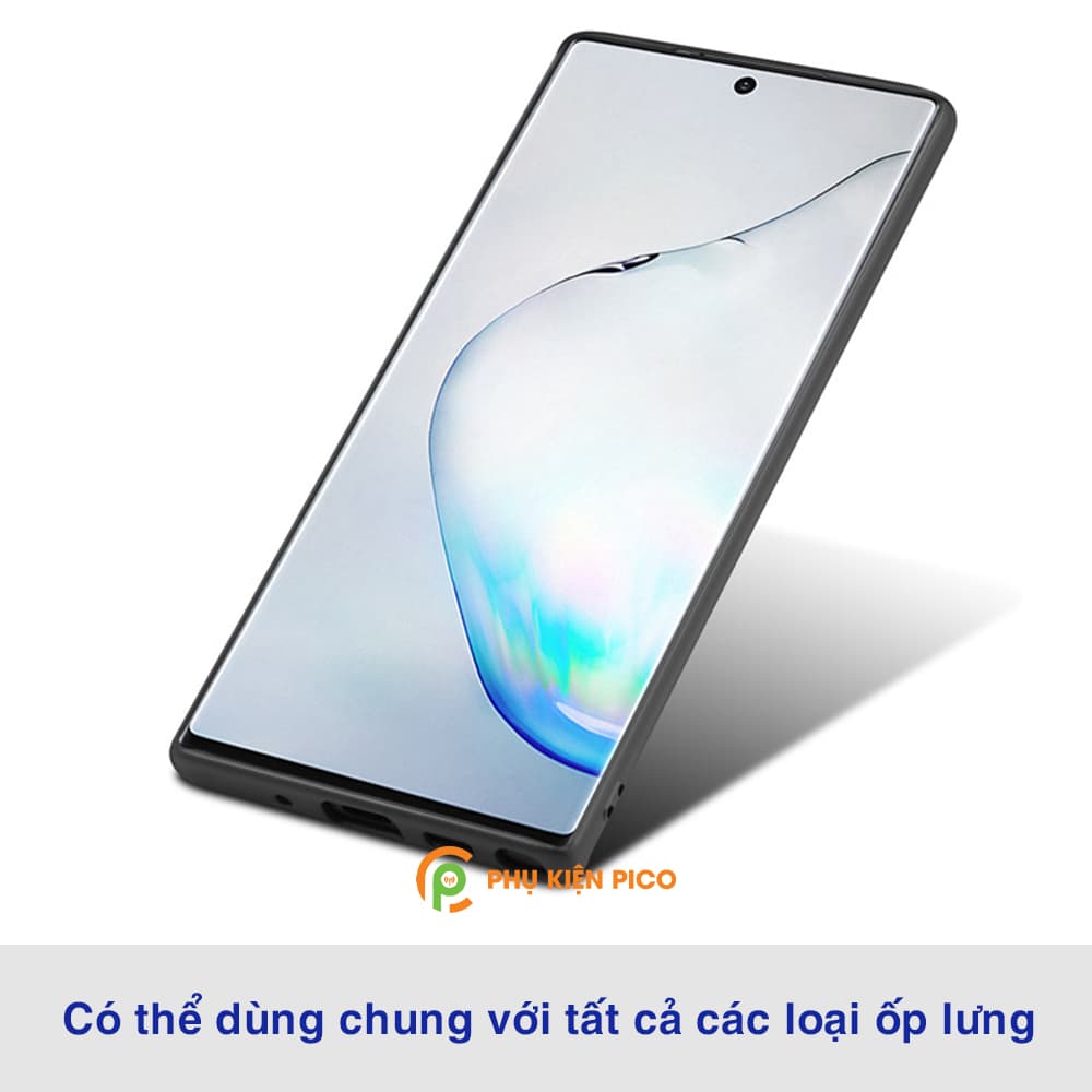 Kính cường lực Samsung Galaxy Note 10 Lite full màn hình hiển thị trong suốt - 6