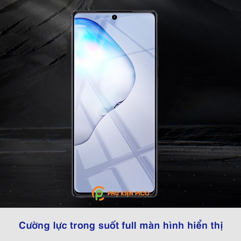 Cường lực Samsung Note 10 Lite full màn hình hiển thị chính hãng Nillkin Amazing H - 4