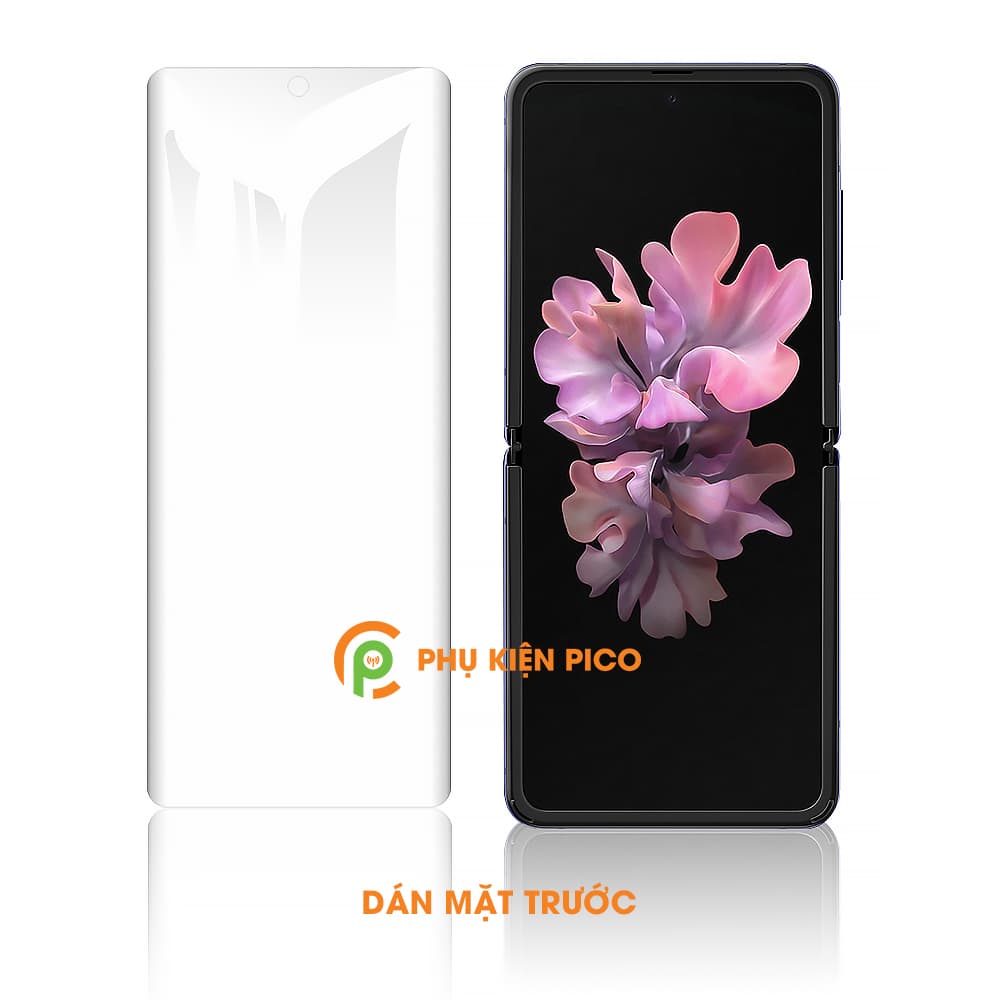 Dán màn hình Samsung Z Flip và Dán lưng Samsung Galaxy Z Flip và dán bản lề - combo3 - 8