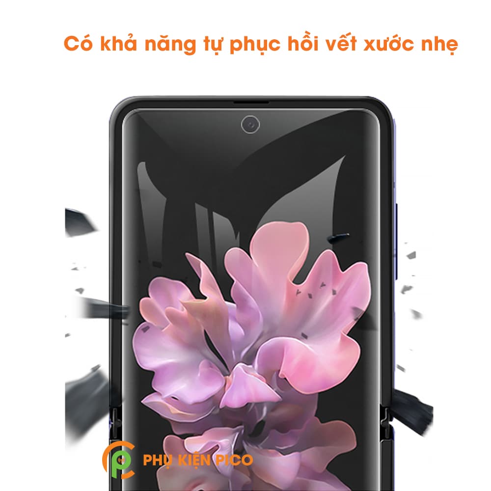 Dán màn hình Samsung Z Flip và Dán lưng Samsung Galaxy Z Flip và dán bản lề - combo3 - 2