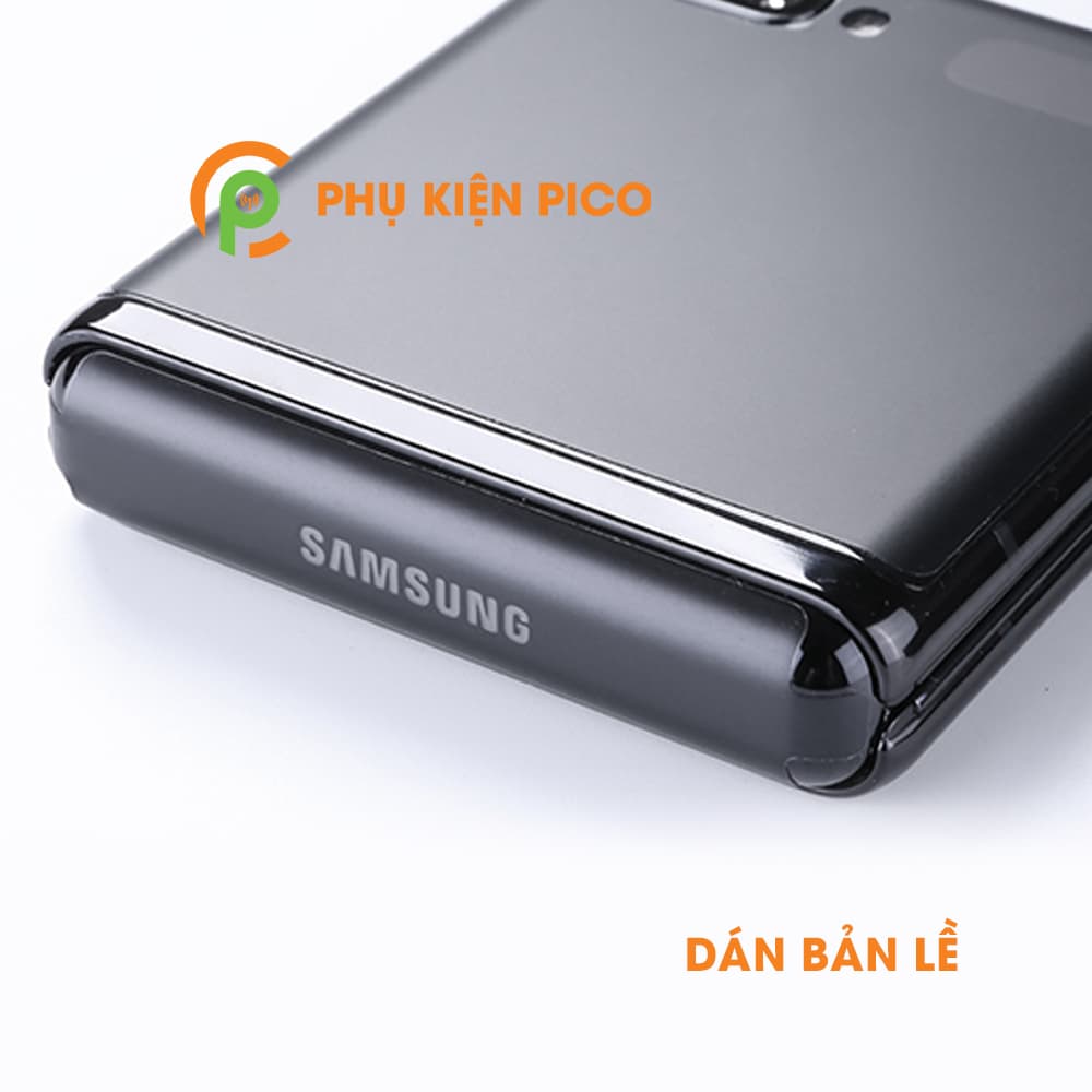 Dán màn hình Samsung Z Flip và Dán lưng Samsung Galaxy Z Flip và dán bản lề - combo3 - 9