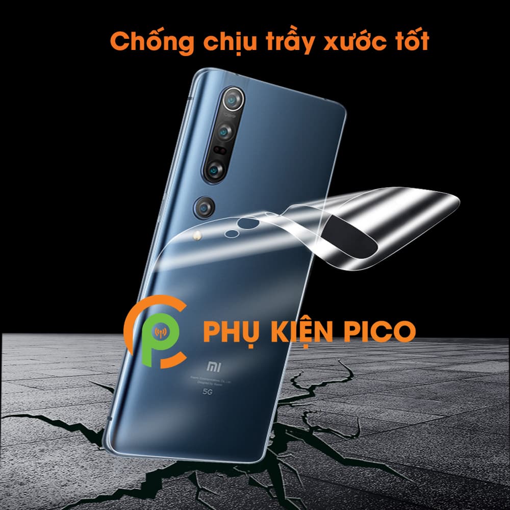Dán lưng và Dán màn hình Xiaomi Mi 10 Pro PPF cao cấp và Dán camera Xiaomi Mi 10 Pro combo3 - 9