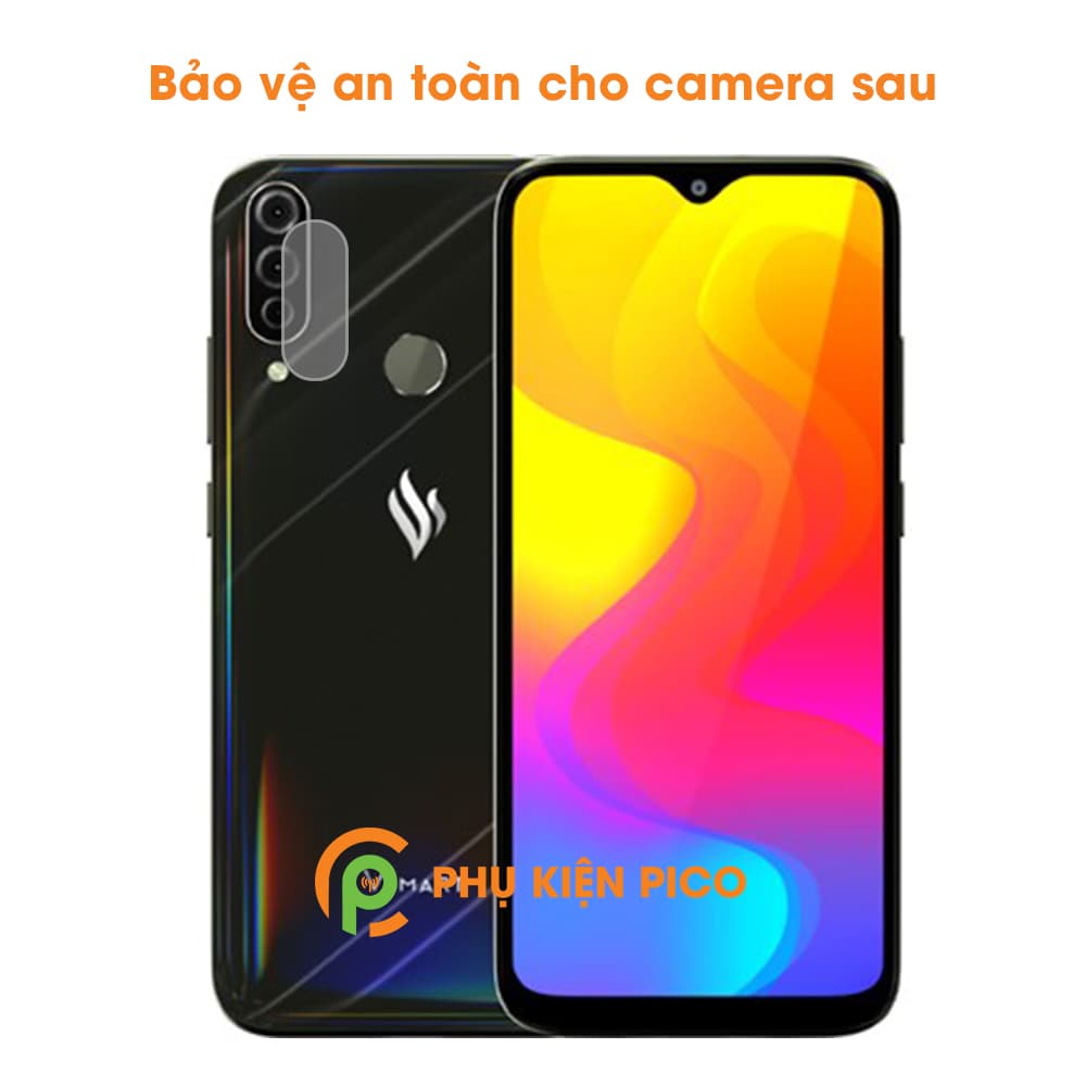 Dán camera Vsmart Joy 3 trong suốt chống xước bảo vệ camera - 4