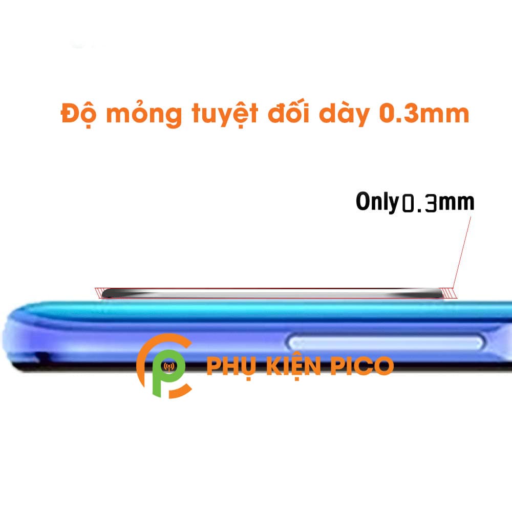 Ốp viền camera Xiaomi Redmi K30 chống xước bảo vệ camera màu xanh - 3