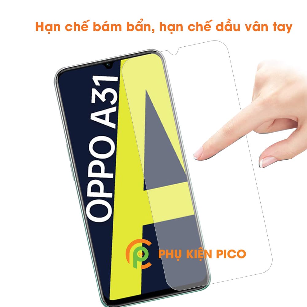 Cường lực Oppo A31 chính hãng Xooxi trong suốt viền cong 2.5D - 3