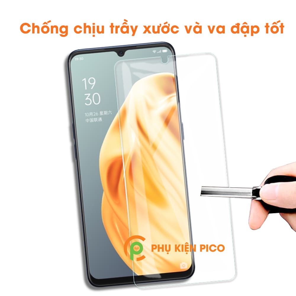 Cường lực Oppo A91 chính hãng Xooxi trong suốt viền cong 2.5D – Kính cường lực A91 - 2