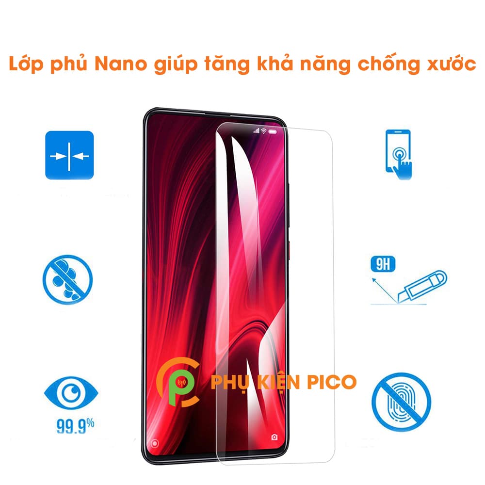 Cường lực Xiaomi Redmi K20 nguyên gốc MAXShield trong suốt viền cong 2.5D - 7