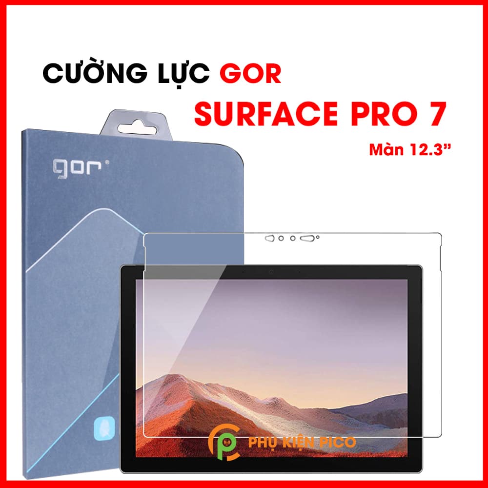 Cường lực Surface Pro 7 12.3 inch chính hãng GOR