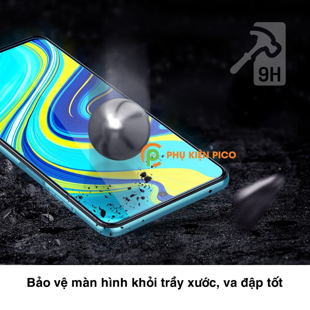 Kính cường lực Xiaomi Redmi Note 9 Pro full màn hình chính hãng Gor - 2