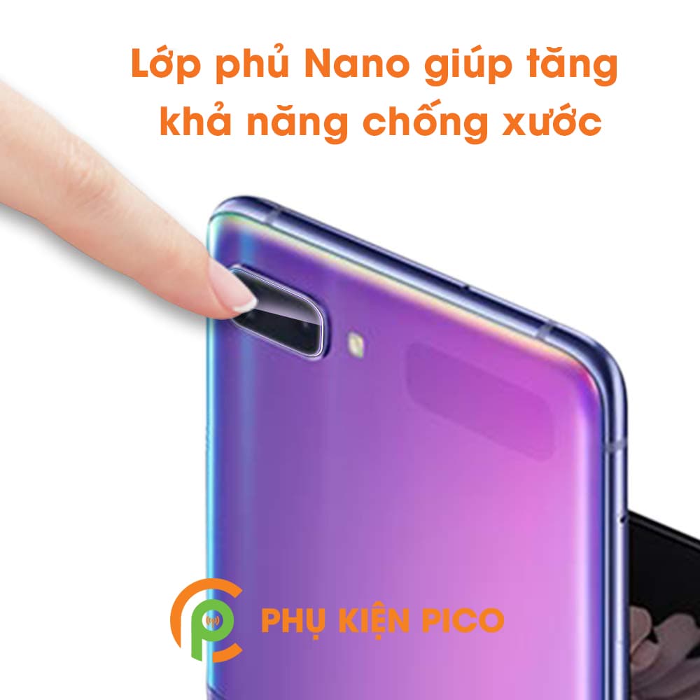 Dán camera Samsung Galaxy Z Flip trong suốt độ cứng 7H - 2
