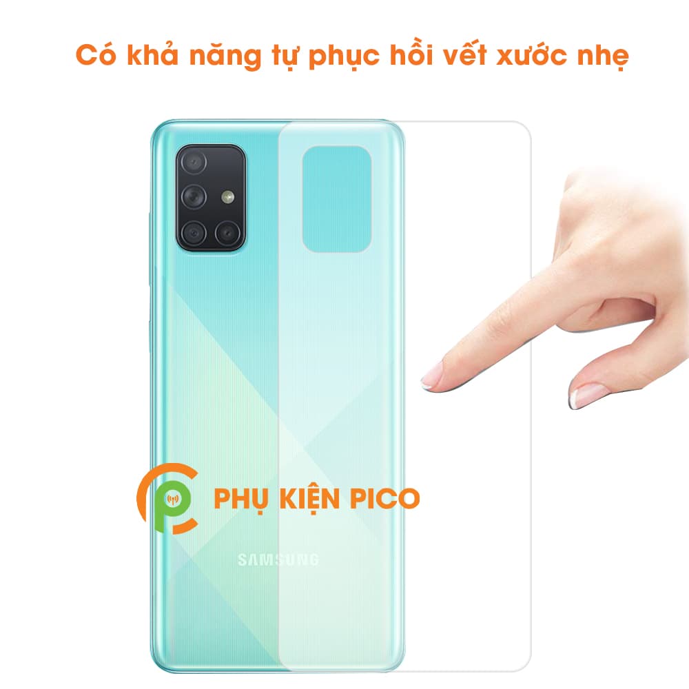 Dán màn hình Samsung Galaxy A71 và dán lưng Samsung A71 PPF cao cấp - 4