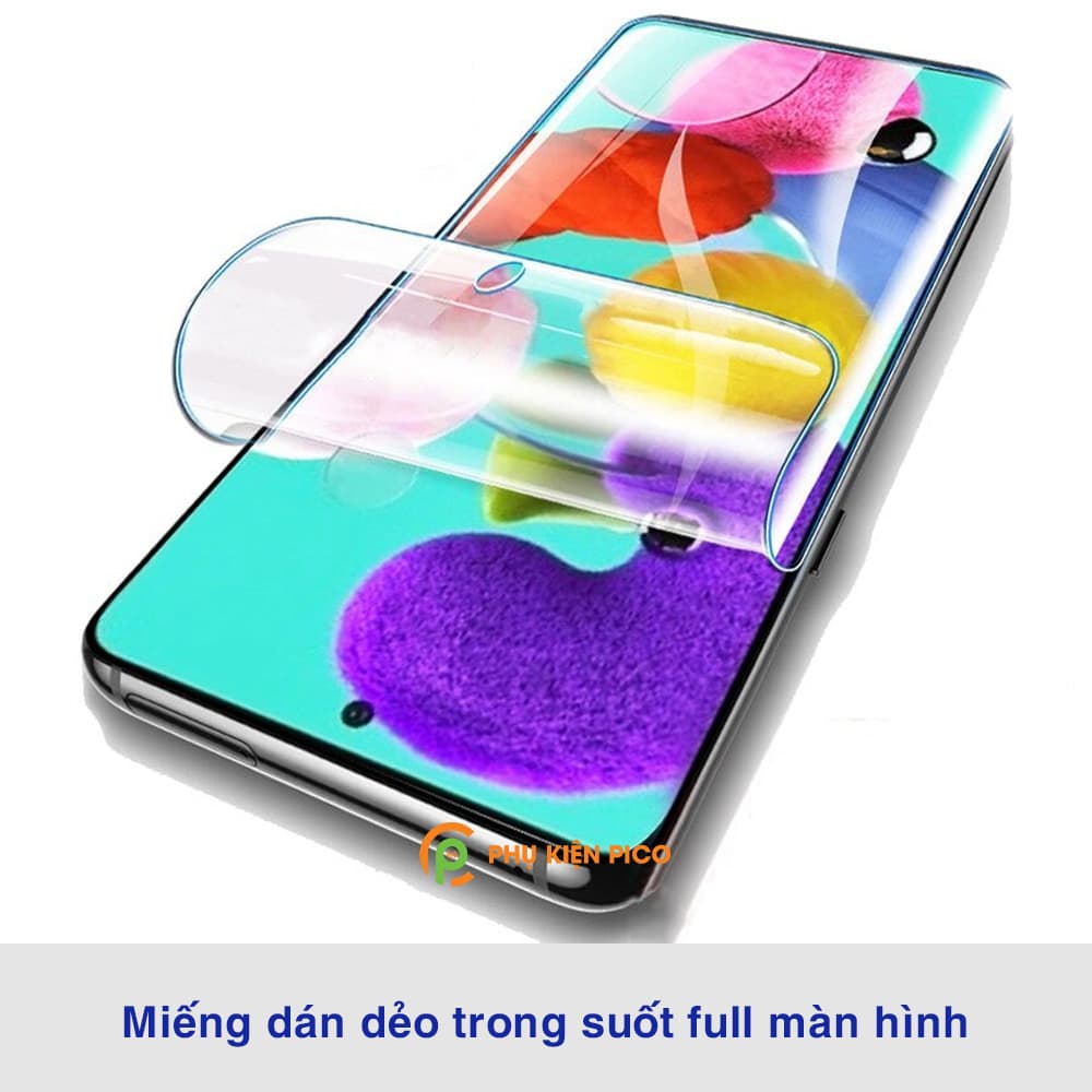 Dán màn hình Samsung A71 full màn dẻo trong suốt PPF tự phục hồi vết xước - 6