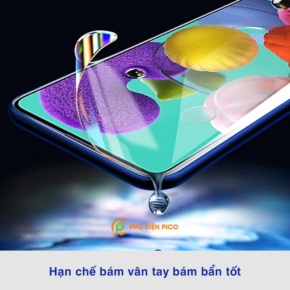 Dán màn hình Samsung A71 full màn dẻo trong suốt PPF tự phục hồi vết xước - 4