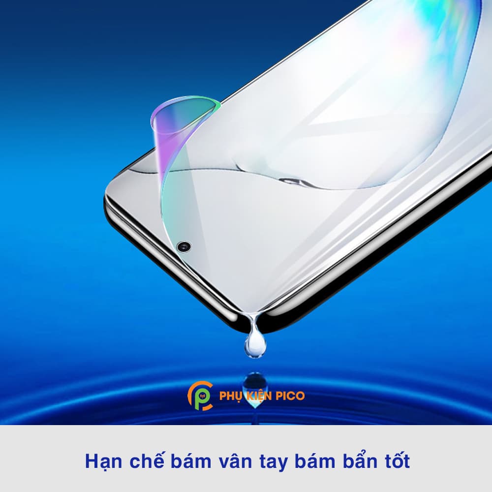 Dán màn hình Samsung Note 10 Lite full màn dẻo trong suốt PPF tự phục hồi vết xước - 4