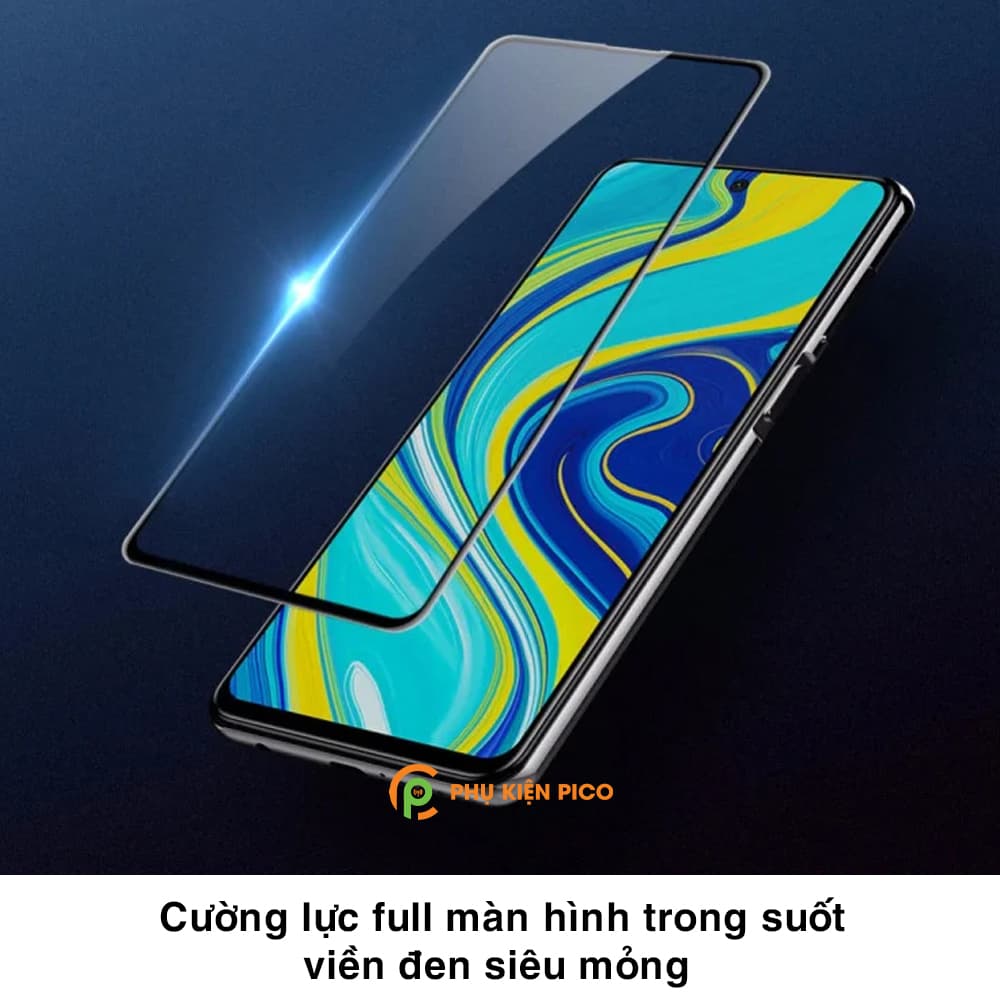 Kính cường lực Redmi Note 9s full màn hình viền đen siêu mỏng – Dán màn hình Xiaomi Redmi Note 9s - 6
