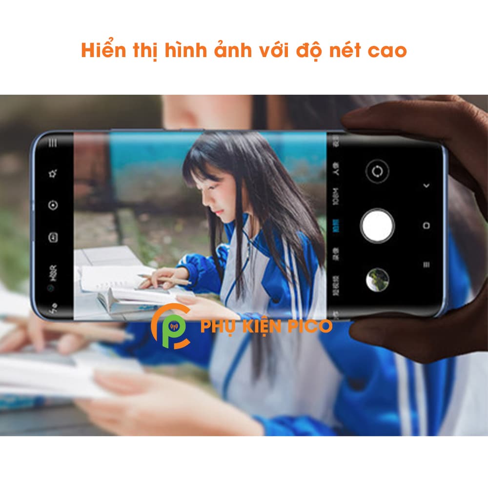 Vòng bảo vệ Xiaomi Mi 10 Pro - Ốp viền camera Xiaomi Mi 10 Pro kim loại màu xanh - 4