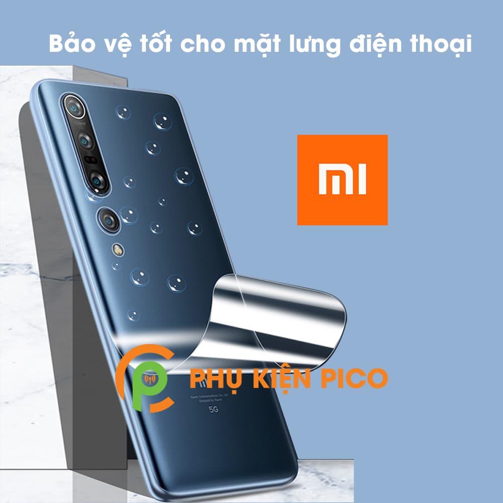 Dán màn hình Xiaomi Mi 10 Pro và Dán lưng Xiaomi Mi 10 Pro PPF combo - 7
