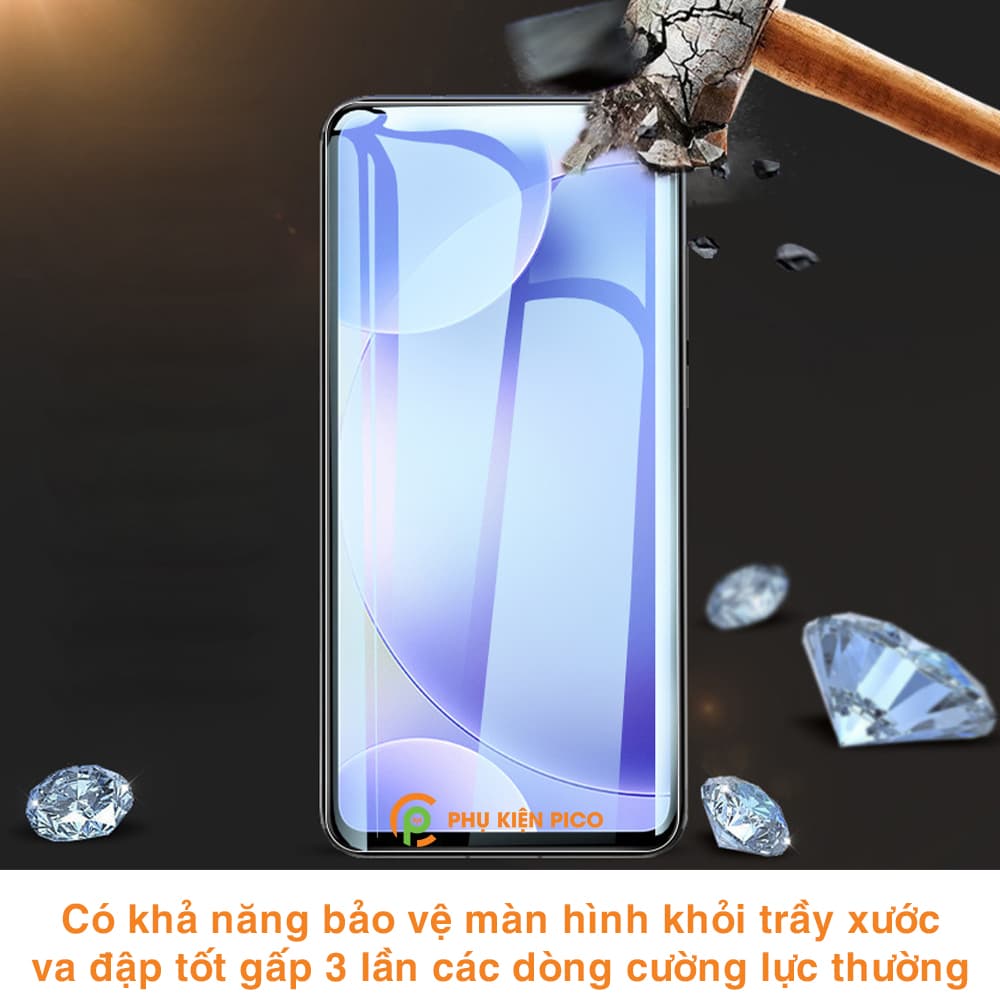Kính cường lực Redmi K30 full màn hình khoét lỗ camera chính hãng Gor - 2