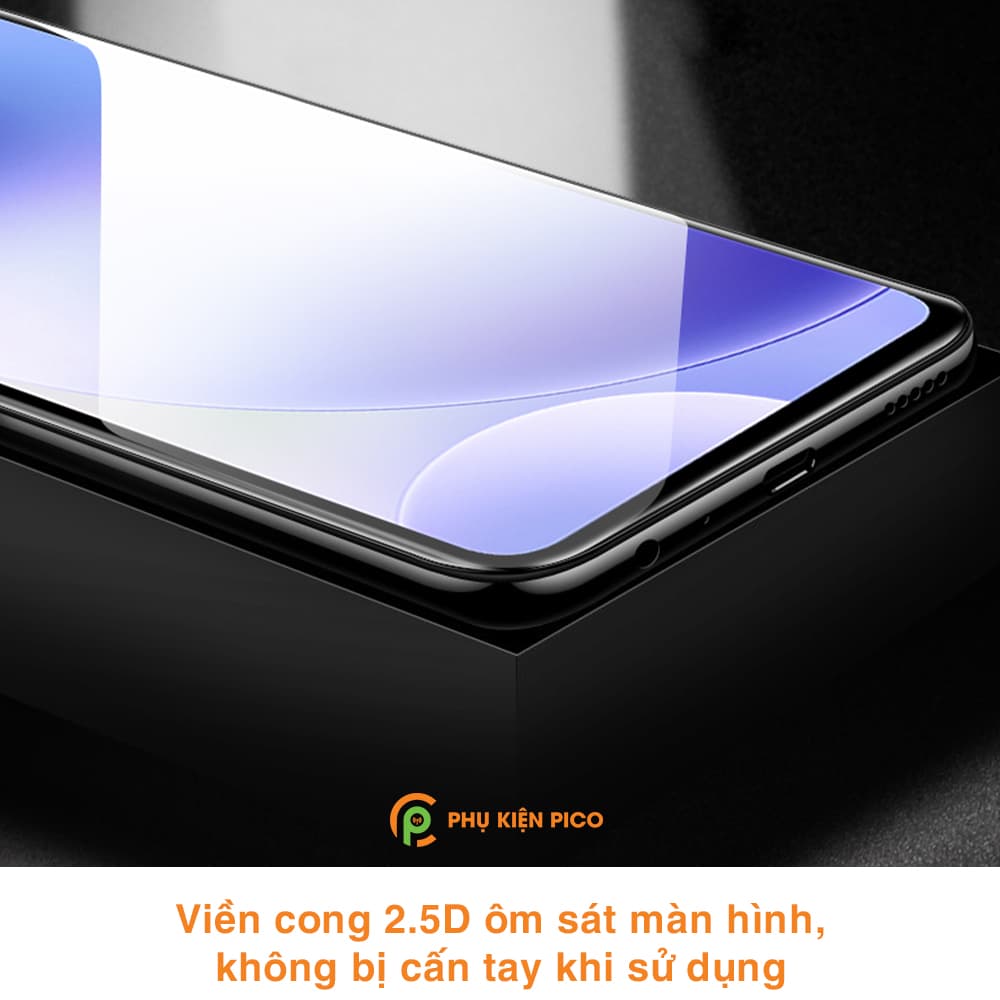 Kính cường lực Redmi K30 full màn hình khoét lỗ camera chính hãng Gor - 4