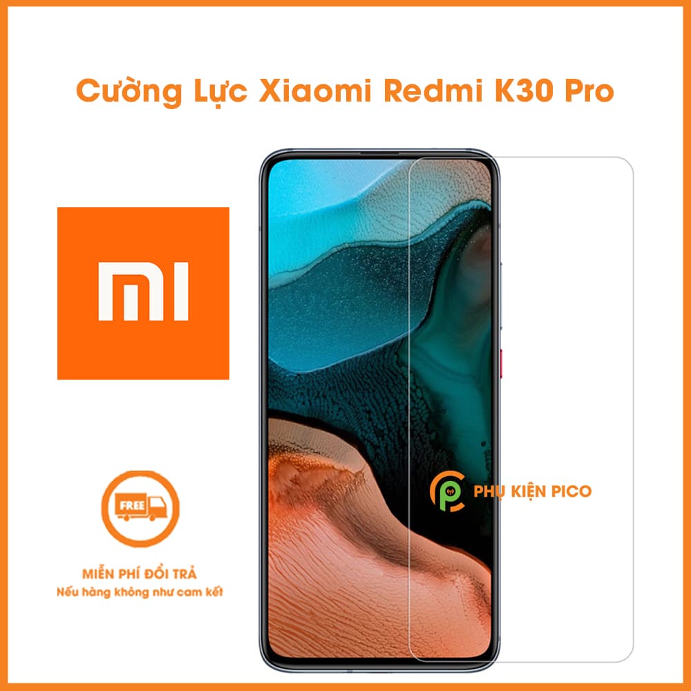 Kính cường lực Xiaomi Redmi K30 Pro trong suốt full màn hình độ cứng 9H