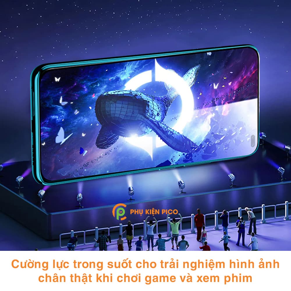 Kính cường lực Redmi K30 Pro full màn hình viền đen siêu mỏng Monqiqi - 6